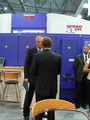 15.9.2008 - Předseda představenstva Jan Rýdl jedná s předsedou vlády Mirkem Topolánkem.
