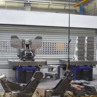 Automatic pallet change + machine covers