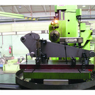 WHQ 105 CNC - výroba ramena stavebního stroje