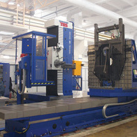 WHQ 13 CNC - milling of a crane arm