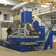 WHQ 13 CNC - double-sided milling of a crane arm