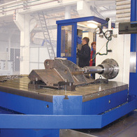 WHQ 13 CNC - milling of a crane arm