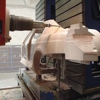 WHQ 13 CNC - milling of a tool for a form preparing